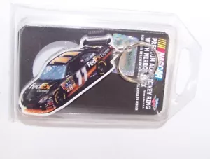 WINCRAFT VINTAGE #11 FEDEX EXPRESS DENNY HAMLIN ACRYLIC KEY RING KEY CHAIN NIP - Picture 1 of 2