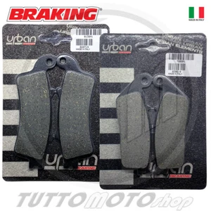 KIT PASTIGLIE FRENO ANT+ POST BRAKING HONDA SILVER WING 600 2001 2002 2003 2004 - Foto 1 di 1