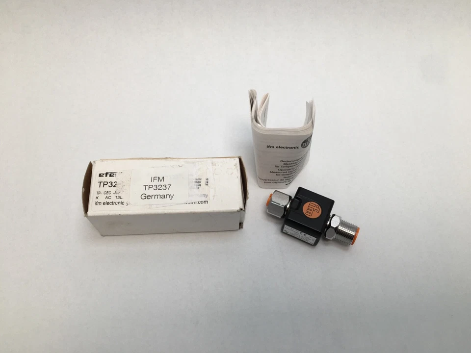 IFM TP3237 Temperature Sensor Converter Transmitter Module TP 3237 Germany - Image 1 of 4