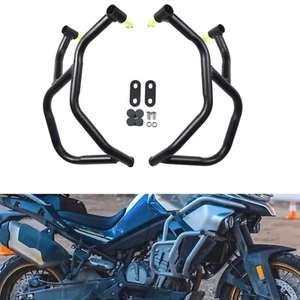 For Cfmoto Cf-Moto 800MT 21-24 2022 Motorcycle Engine Guard Bar Protector Black - Picture 1 of 9