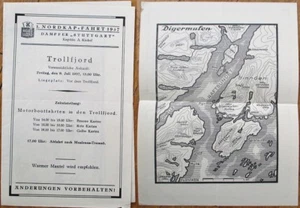 Schiffslinie 1937 Karte: Norddeutscher Lloyd Bremen - Bild 1 von 1