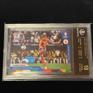 BGS 10 Black Label 2024 Topps Now UEFA Euro #54 Lamine Yamal Spain - Picture 1 of 4