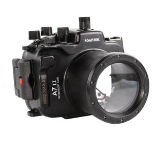 40M Waterproof Underwater Housing Case for Sony A7 A7R II ILCE-7R + 28-70mm Lens - Picture 1 of 9