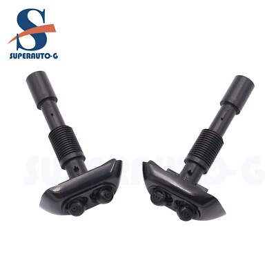 Par de boquillas de lavado de faros izquierda y derecha para BMW E38 740i 750iL 61678370559 Foto 1 de 4