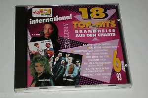 18 TOP HITS 6/93 CD MIT THE HOOTERS KATRINA & THE WAVE HEROES DEL SILENCIO LOFT - Picture 1 of 3