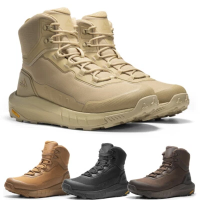 Botas de senderismo tácticas militares para hombre botas ligeras de combate de motocicleta Foto 1 de 4