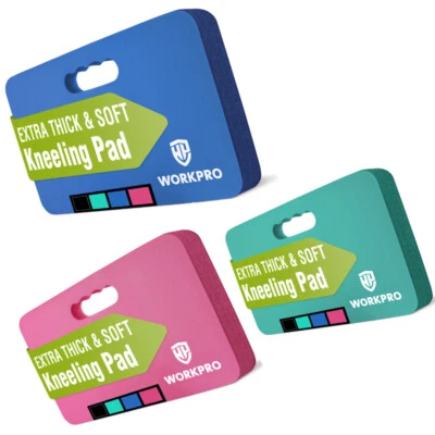 WORKPRO Extra Thick Kneeling Pad Soft Foam Cushioning Knee Mat 17.5x11x1.5" USA - Image 1 of 4