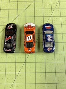 Toy NASCAR Race Cars, Lot Of 3, Coke, Pepsi, Warner Bros. Cartoons Ads, Preowned - Picture 1 of 11