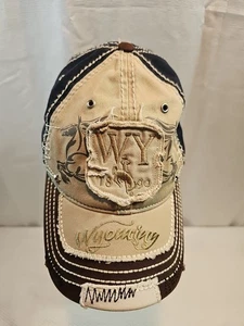 Wyoming 1890 Trucker Cap braun G54 Mütze Grafik distressed verstellbar Cowboy - Bild 1 von 8