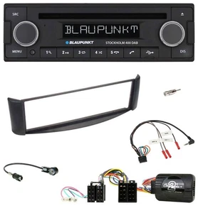 Blaupunkt Lenkrad Bluetooth DAB CD USB Autoradio für Smart ForTwo 04-07 schwarz - Bild 1 von 9