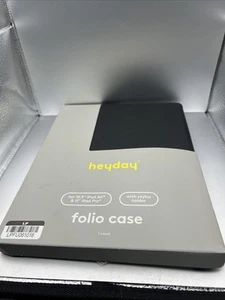 Heyday Folio Case mit Stylus Halter schwarz für Apple iPad Air 10,9" & iPad Pro 11" - Bild 1 von 2