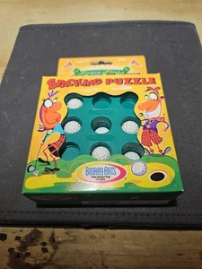 NEW 1998 GOLF PUTTING GREEN PUZZLE BINARY ARTS STACKING PUZZLE LOOPY LINKS - Picture 1 of 2