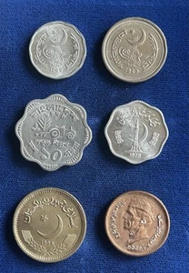 Pakistan šµš° ⢠Mini Coin Lot ⢠1969-2002 ⢠Nice Coins - Picture 1 of 4