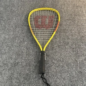Wilson Yellow Hyper Alloy Turbo Tubes Racquetball Racquet - Picture 1 of 3