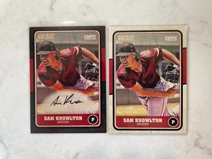 2025 Onyx Sam Knowlton Rookie Auto 9/10 Arizona plus Base Rookie - Bild 1 von 1