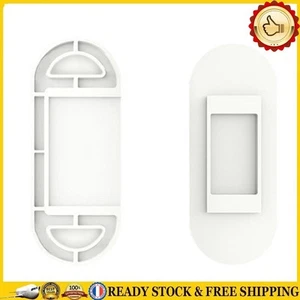 Punch-free Plug Fixer Self-Adhesive Socket Wire Organizer Power Strip Shelf - Afbeelding 1 van 6