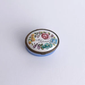 Halcyon Days Enamels "Merci Infiniment" Infinite Thanks Box Thank You Gift - Picture 1 of 5