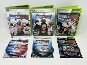 WWE Smackdown! Vs. RAW 2007 | 2008 | 2011 (Xbox 360) PAL | Complete With Manuals - Picture 1 of 7