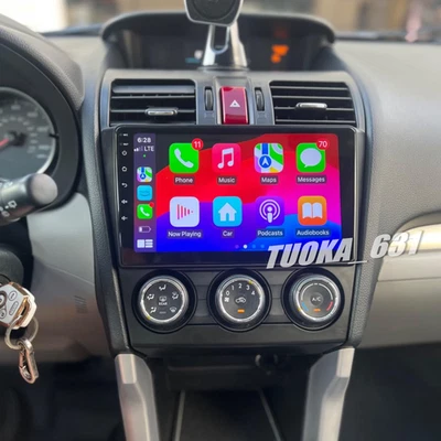 2G+64G 9" Android 13 Carplay Car Stereo Radio GPS For 2014-2015 Subaru Forester Foto 1 de 4