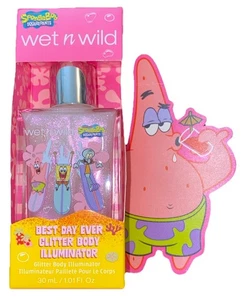 NEW Wet N Wild SpongeBob Body Glitter Illuminator Best Day Ever Glitter - Picture 1 of 3