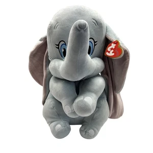 Ty Disney Dumbo Beanie Buddies 17 Zoll großer Elefant großes Plüschtier gebraucht, in einwandfreiem Zustand - Bild 1 von 18