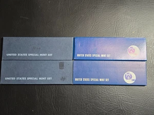 Lot of Four, Two 1966 & Two 1967 Special Mint Sets in Original Boxes - Picture 1 of 4