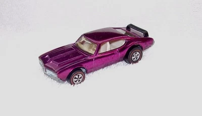 Hot Wheels Redline Magenta Olds 442 NM No Play - Image 1 of 4