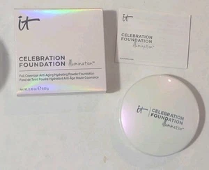 it Cosmetics Celebration Illumination Foundation LIGHT 0.30oz Compact NIB - Picture 1 of 8
