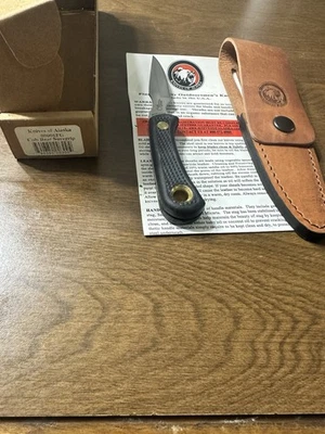 NEW OLD STOCK Knives of Alaska Cub Bear Sure Grip D2 Caping Knife 00006FG - Image 1 of 4