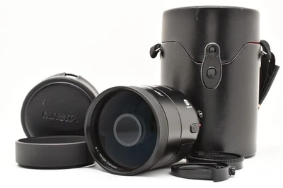 [Excelente COMO NUEVO con filtro] Lente espejo Minolta AF Reflex 500 mm f/8 Minolta A de JAPÓN Foto 1 de 4