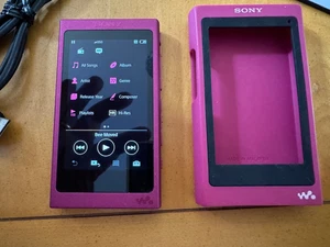 Reproductor MP3 Walkman de audio Sony NW-A35 16 GB con pantalla táctil - rosa - Imagen 1 de 6