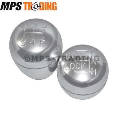Land Rover Defender 90 110 Alloy Gear Knob and Transfer Knob R380 Gearbox DA5500 - Image 1 of 4