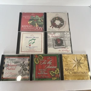 Lot 13 VTG Christmas CDs: 7 Hallmark 1994-2001 + 2 Sealed + 4 Holiday Collection - Bild 1 von 11