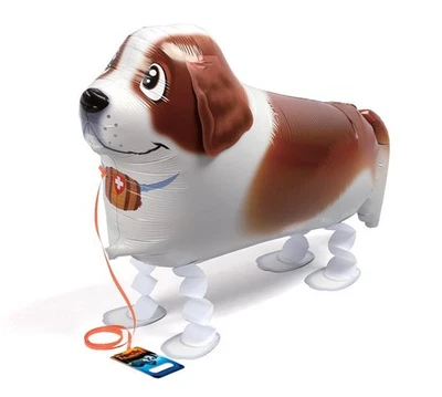 Lote de 6 Correa Globo Caminante San Bernardo Perro Mi Propia Mascota Fiesta de Cumpleaños Foto 1 de 4