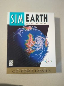 SimEarth The Living Planet CD-ROM Game 1998 MAXIS EA WIdows Mac - Picture 1 of 5
