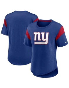 Nike Damen NFL New York Giants Tri-Blend T-Shirt Heather Royal | L - Bild 1 von 8