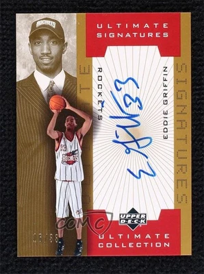 2001 Ultimate Collection Signatures Gold /33 Eddie Griffin #EG-A Rookie Auto RC - Image 1 of 2