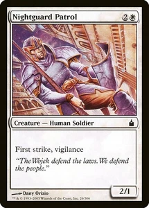 (1x) NIGHTGUARD PATROL - Ravnica: City of Guilds – MTG Magic the Gathering Card - Picture 1 of 5