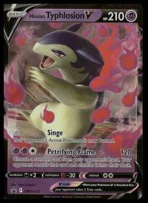 SWSH: Sword & Shield Promo Cards #SWSH237 Hisuian Typhlosion V - Image 1 of 2