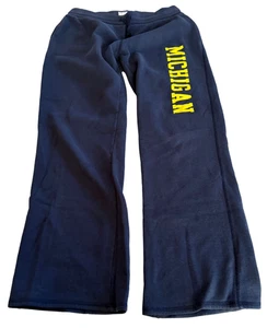 Pantalones deportivos Champion XL University of Michigan azul acampanados para mujer - Imagen 1 de 4