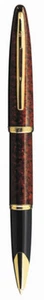 Waterman Carene Rollerball Pen Amber Shimmer & Gold Rollerball Pen In Box * - Picture 1 of 1