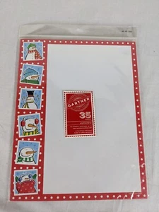 Gartner Snowman 6 Silly Snowmen Christmas Card Winter Stationery 35 Sheets NEW - Bild 1 von 7