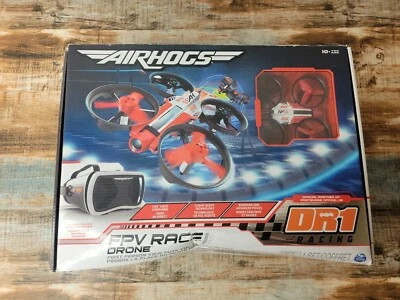 OpenBox Air Hogs DR1 FPV Race Drone Airhogs 1st person FPV Headset Box damage - Image 1 of 4