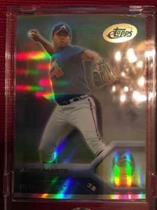 1 - Andy Marte 2005 Etopps Topps Card # 99 - Atlanta Braves Rookie - in hand - Bild 1 von 3