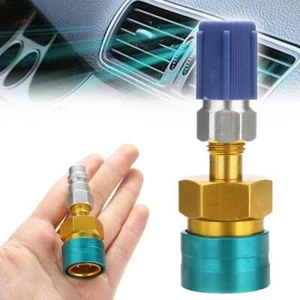 1X R1234YF to R134A Low Side Quick Coupler Hose Adapter M4 Lot Z3 S4 Hot B1H2 - Picture 1 of 9