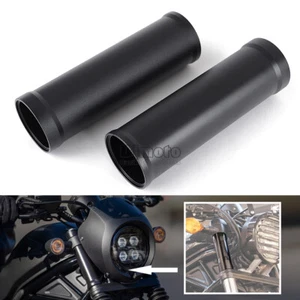 Front Fork Boot Shock Absorber Tube Cover For Honda 2020-2021 Rebel CMX 300 500 - Picture 1 of 12