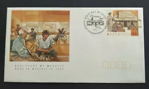 1990 Australia Centenary of Hospice Care Pre-printed Stamp FDC - Picture 1 of 2