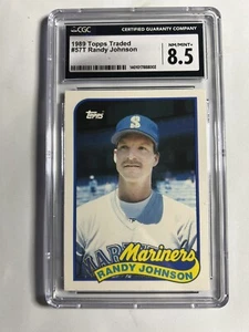 Randy Johnson 1989 Topps Traded RC #57T CGC9 Mint - Picture 1 of 6
