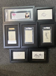 Notre Dame Heisman Trophy Winning Players  Autograph On Index Card - Picture 1 of 7
