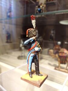 st. petersburg 54 mm painted toy soldiers French officer 1809 